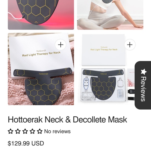 Black Neck & Decollete Mask